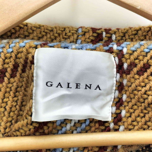 GALENA ボタンレス ロングコート レディース JPN:38